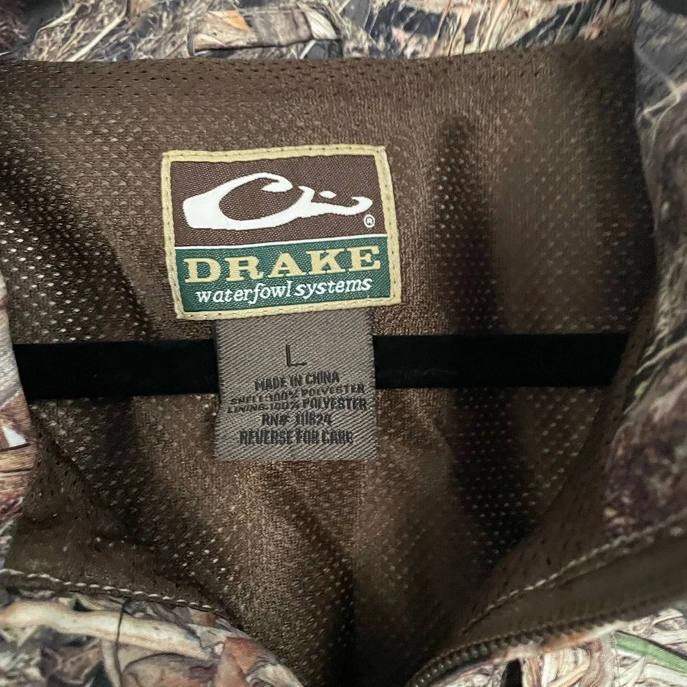 Drake Camouflage Quarter Zip - Picture 4 of 4